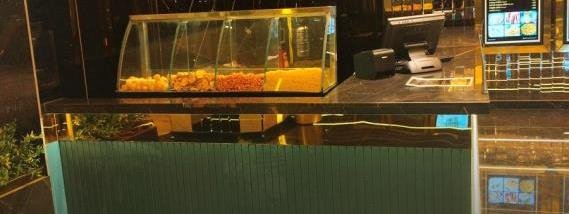 F&B counter at Cineverse Cinemas, Uppal
